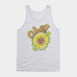 Flower-Power Tank Top